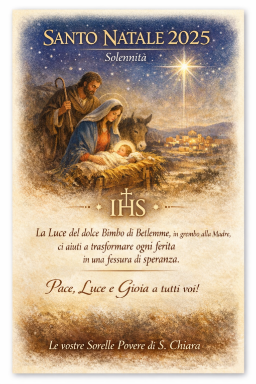 Santo Natale 2025 – Orari delle celebrazioni