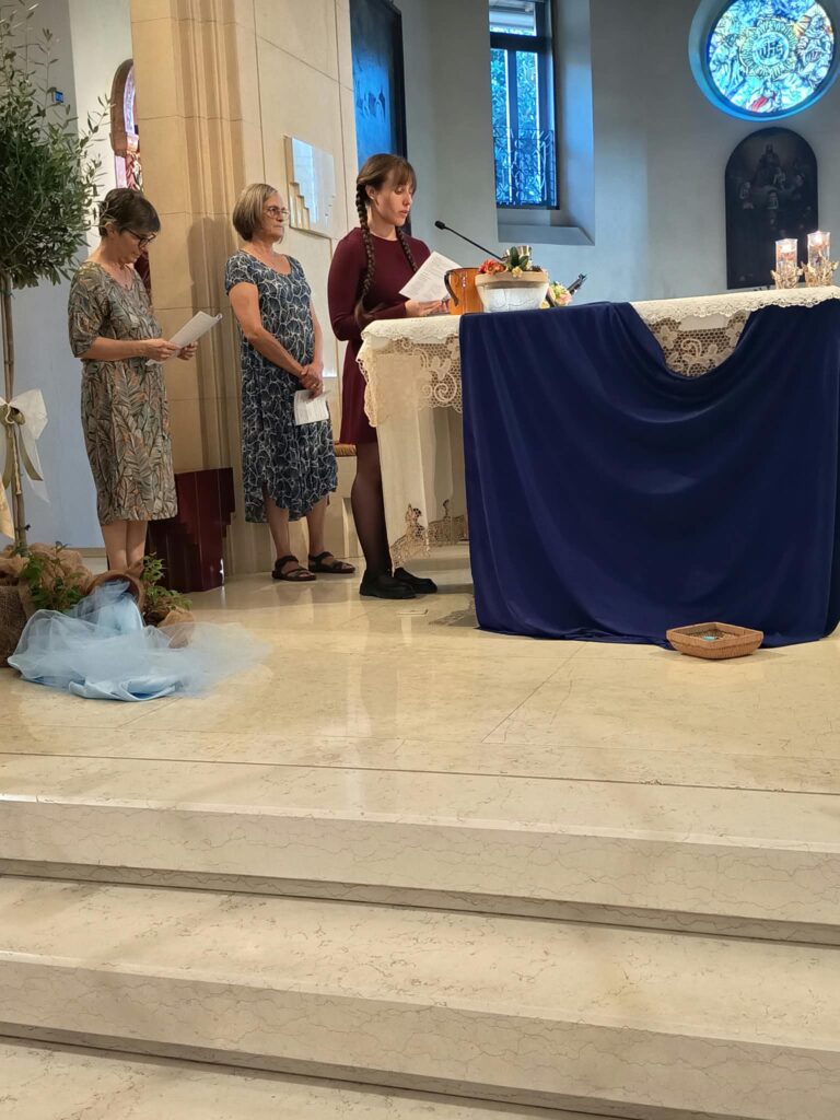 ASCOLTO DELLA PAROLA: chiesa luterana Pastora KIRSTEN THIELE ANA rappresentante chiesa ortodoss